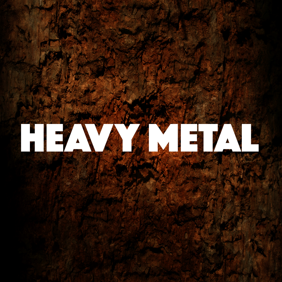 Pochette heavy-metal