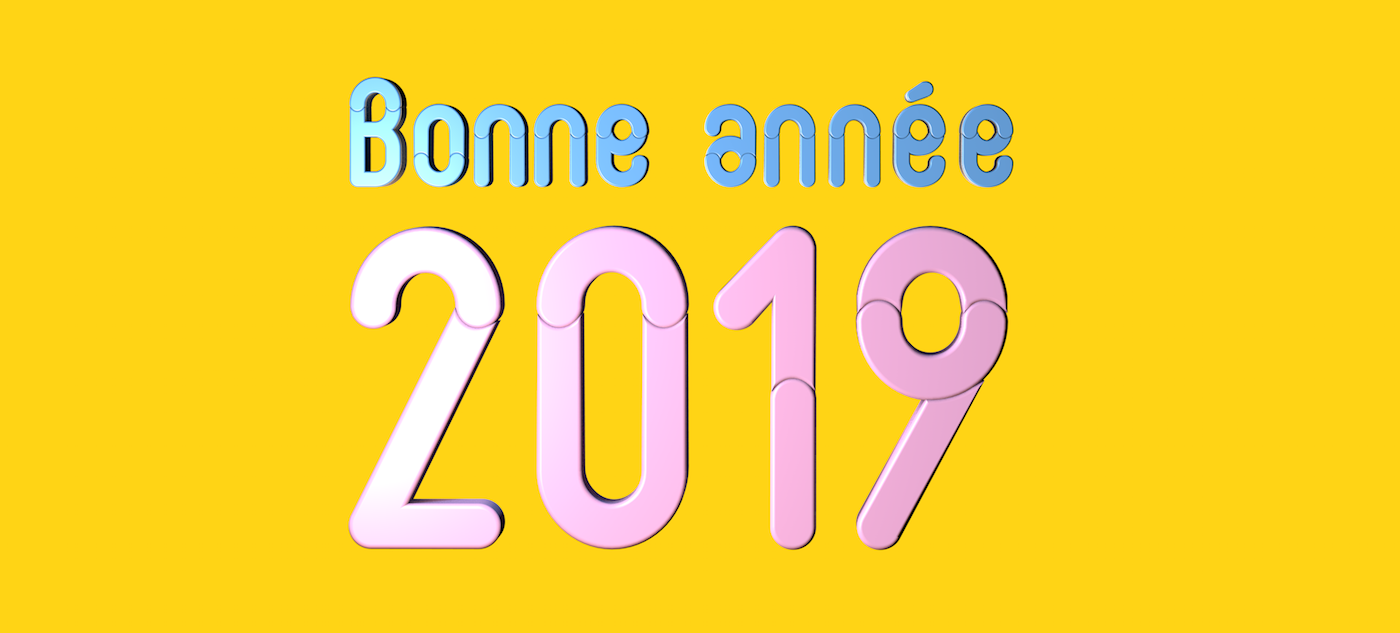 Bonne année 2019