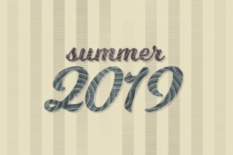 Summer 2019 animation motion design