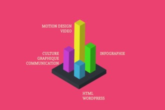 Formations digitales diagrammes vue isométrique