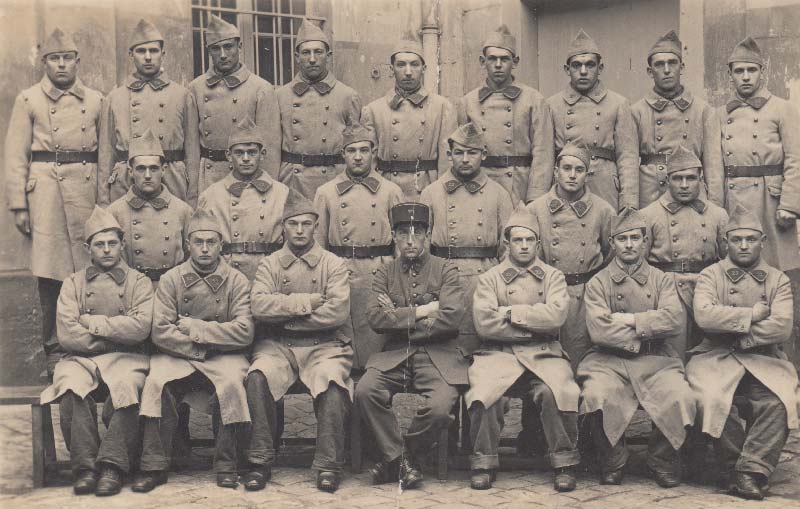 Soldats 1er guerre mondiale phographie avant retouches